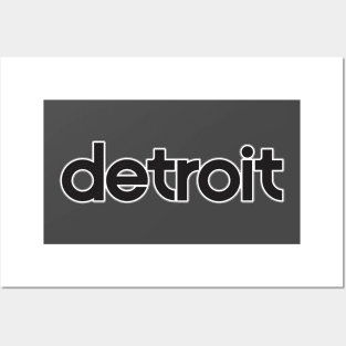 Detroit Posters and Art